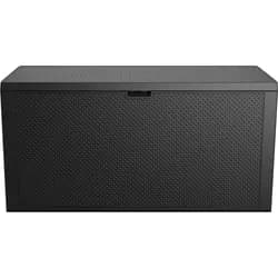 Tmavě šedý zahradní úložný box Emily – Keter